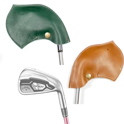 Copricapo da golf personalizzato in pelle PU Copricapo da golf impermeabile Copricapo da golf protettivo